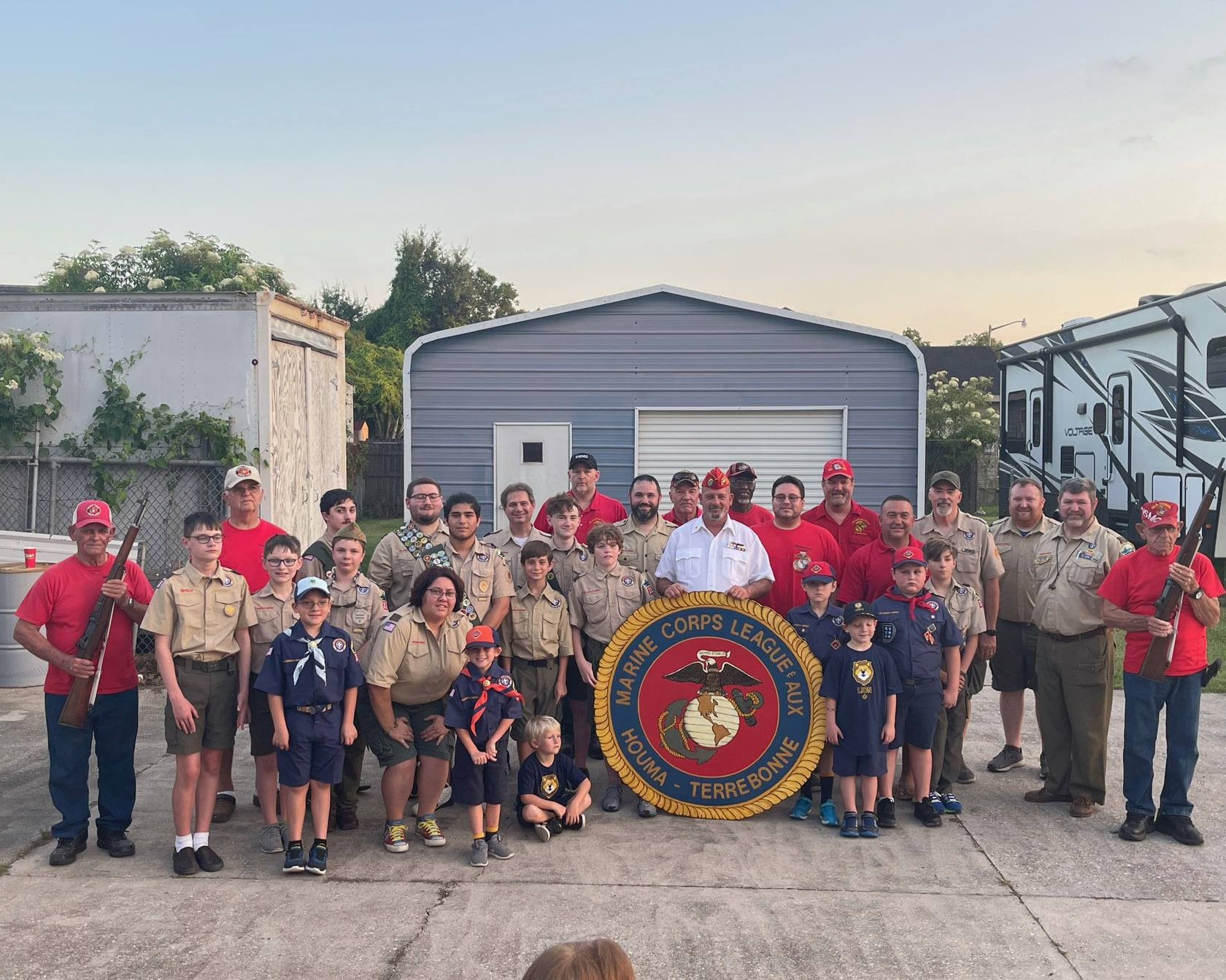 Flag Retirment Ceremony